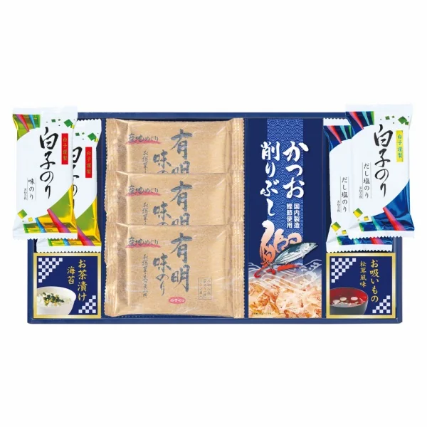 味之庵 白子のり&永谷園食卓セット 6433-30