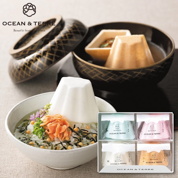 OCEAN & TERRE オーシャンテール 富士山style お茶漬け最中セットA