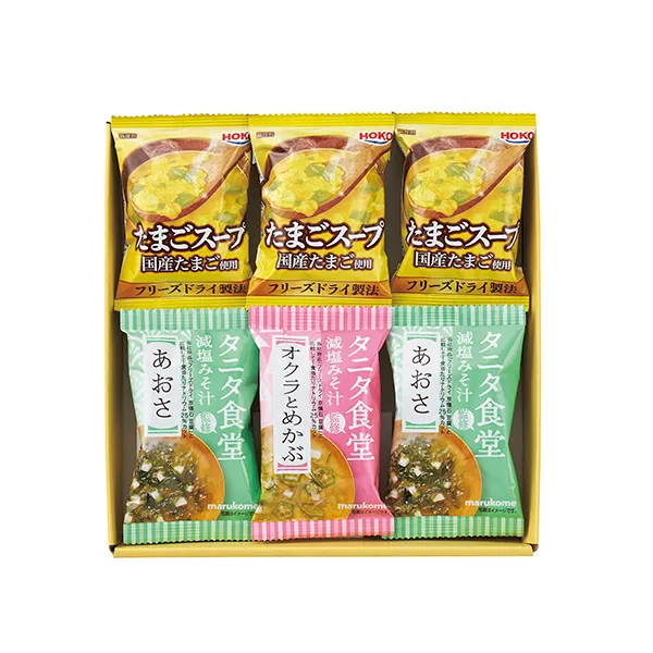 タニタ食堂監修 減塩みそ汁・こだわりスープギフト TH-AE